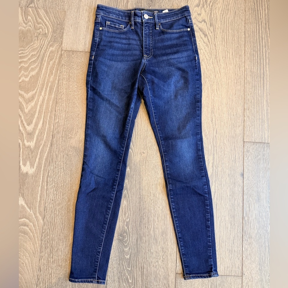 Athleta Sculptek Skinny Jeans in Dark Wash Size 2